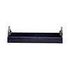 Chelsea House Trays, Platters & Bowls LEATHER TRAY- MIDNIGHT BLUE