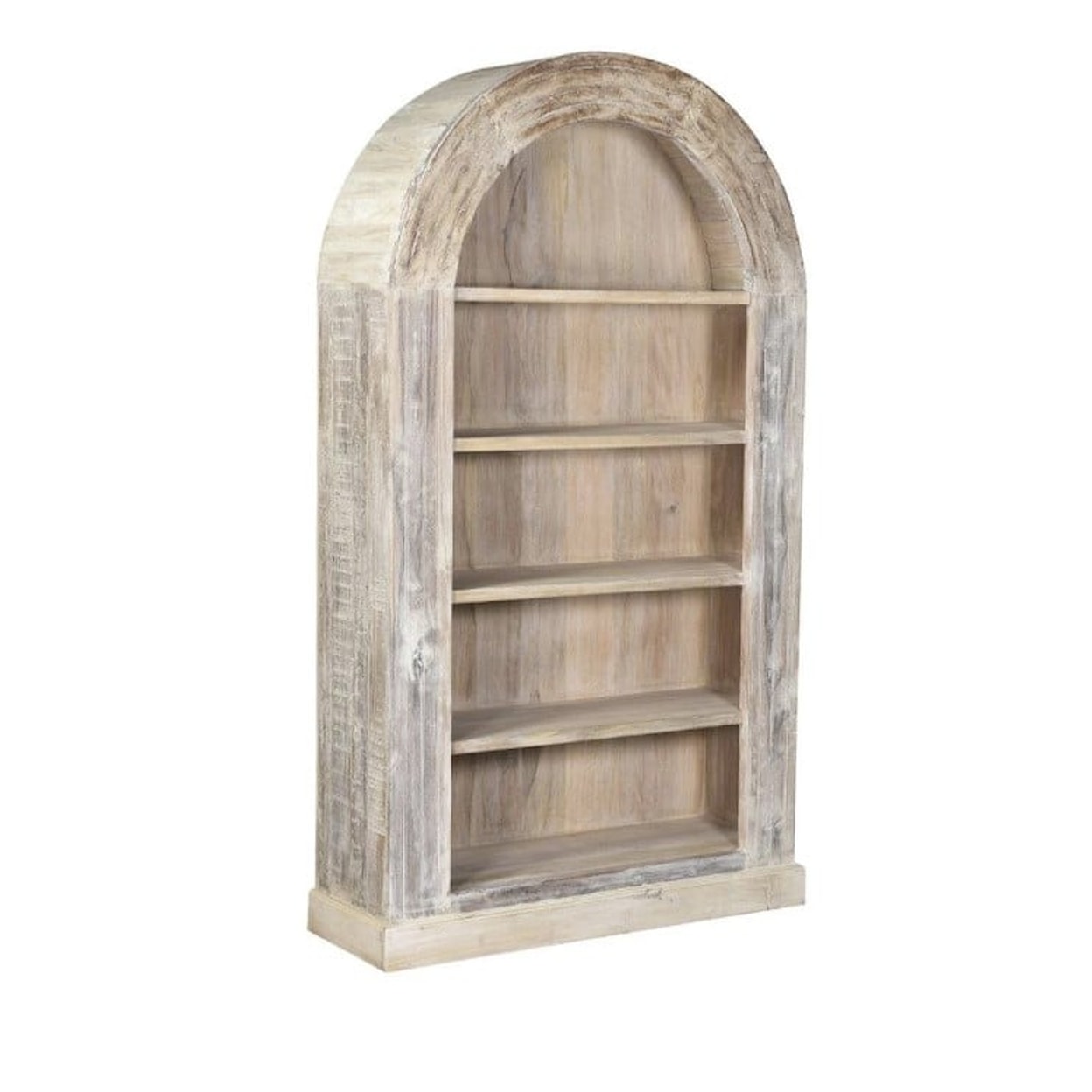 Classic Home Alta ALTA ARCH BOOKCASE BLEACHED WHITE