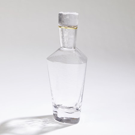 HAMMERED DECANTER