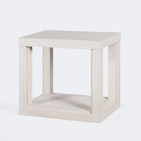CLEAN, CHUNKY SIDE TABLE