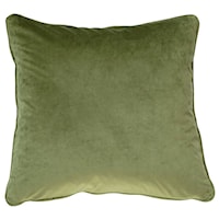 Iris Pillow in Olive Green