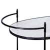 Dovetail Furniture Casegood Accent Chapman Bar Cart
