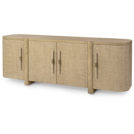 ZOEY NATURAL OAK SIDEBOARD