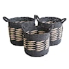 Dovetail Furniture Accessories Matira Basket Set Of 3