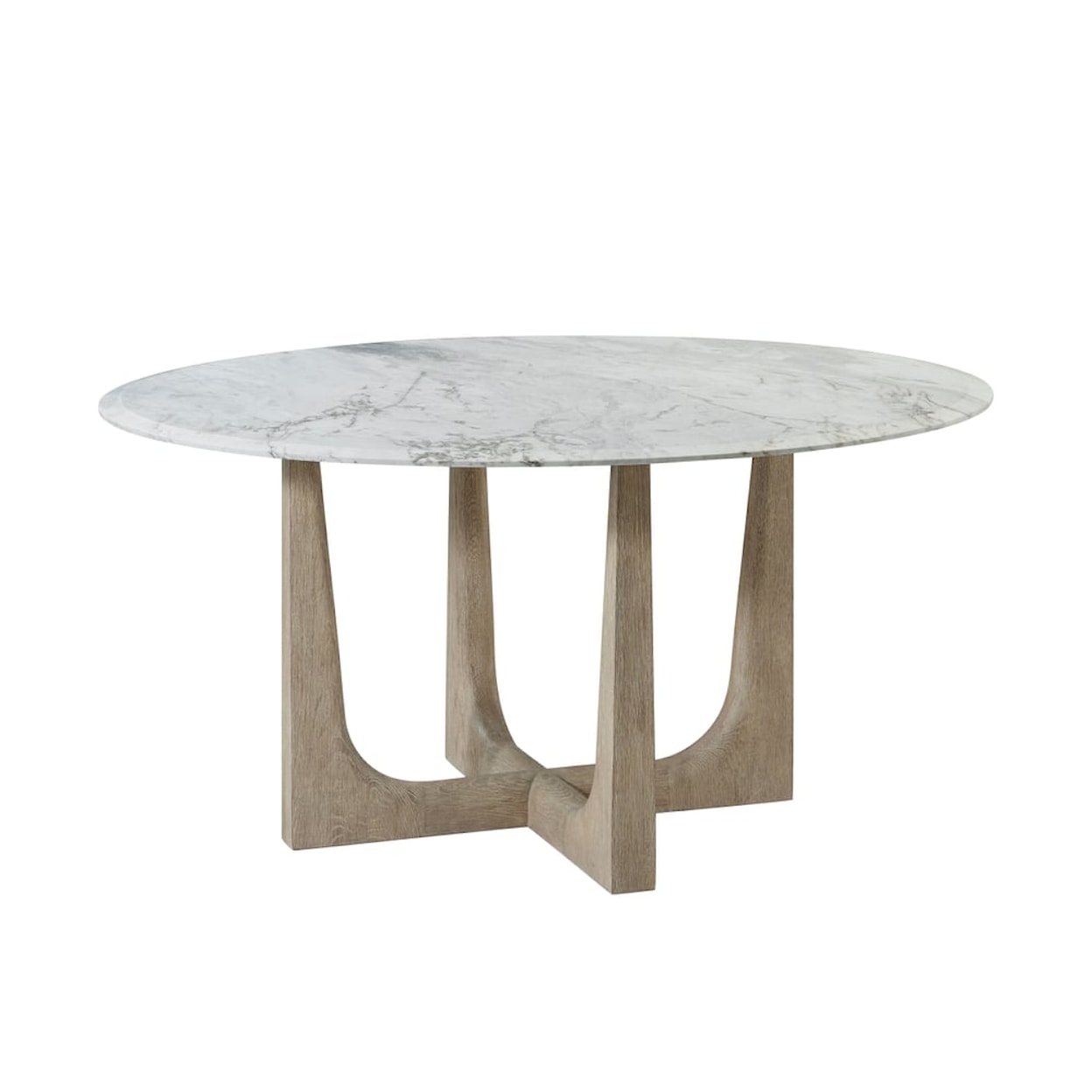 Theodore Alexander Repose Repose Marble Round Dining Table