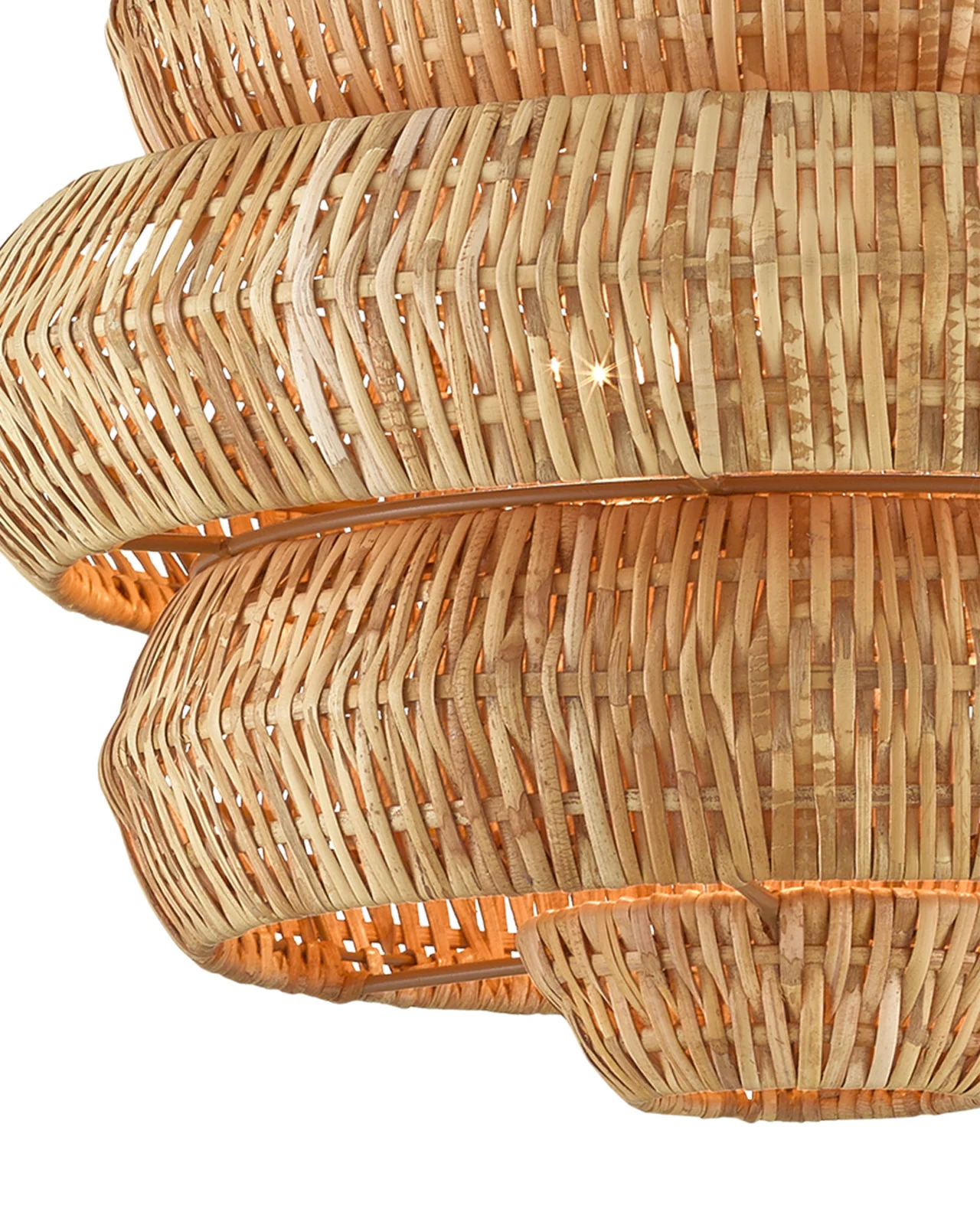 Currey & Co Lighting Chandeliers ANTIBES SM NATURAL CHANDELIER