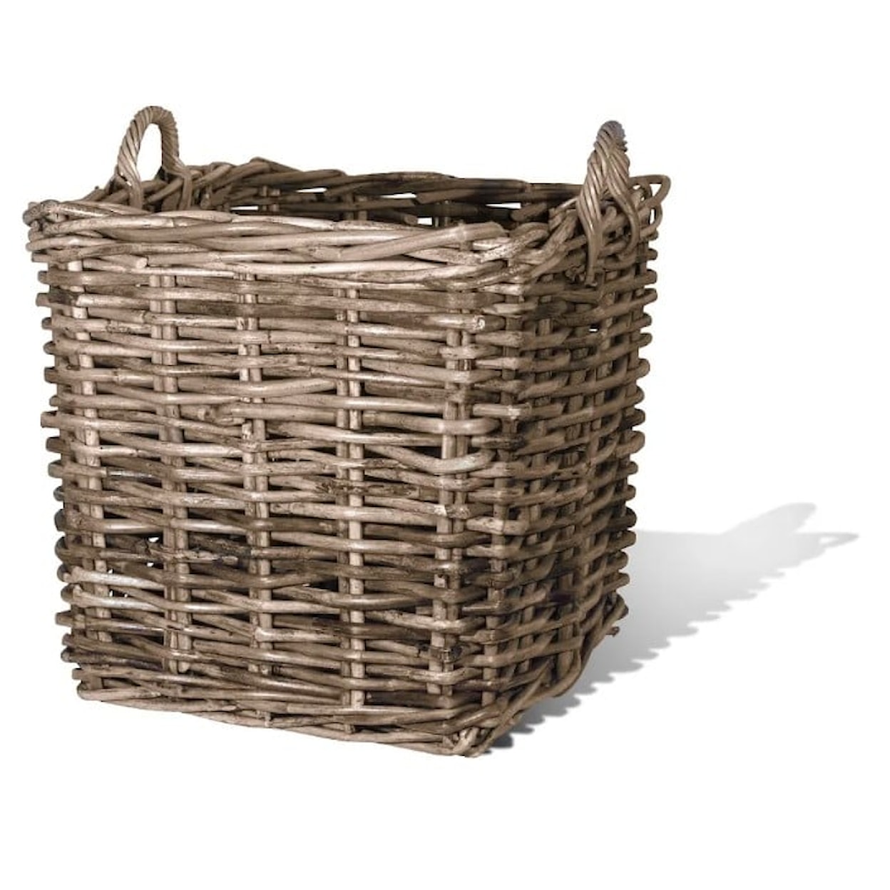 Ibolili Baskets and Sets SAINT TROPEZ RATTAN BASKET, SQ- S/4