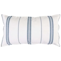 Jayson Blue Stripe Linen Cashmere King Sham