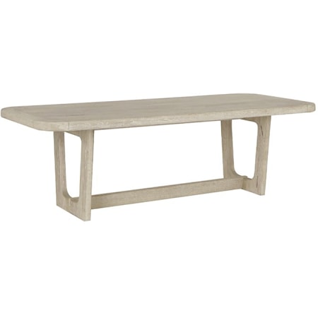 WRENLY 94" DINING TABLE WHIT