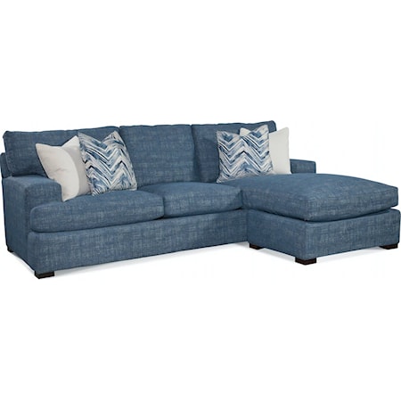 Cambria Estate Sofa with Reversible Ottoman