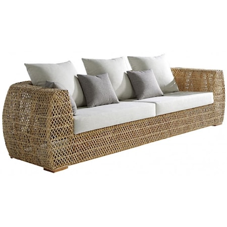 Sumatra Sofa w/beige cushion