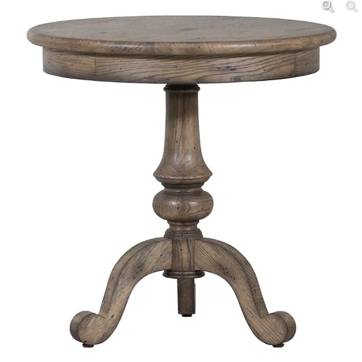 Fairfield Arcadian Collection Arcadian Round Pedestal End Table