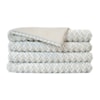 D.V. KAP Home Throws Gene Fur Throw-Ivory