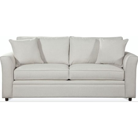 2 Cushion Upholstered Sleeper Sofa