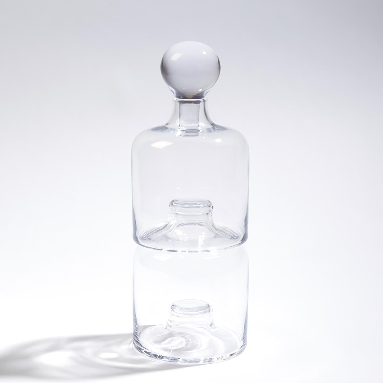 Global Views Accents Double Stacking Decanter