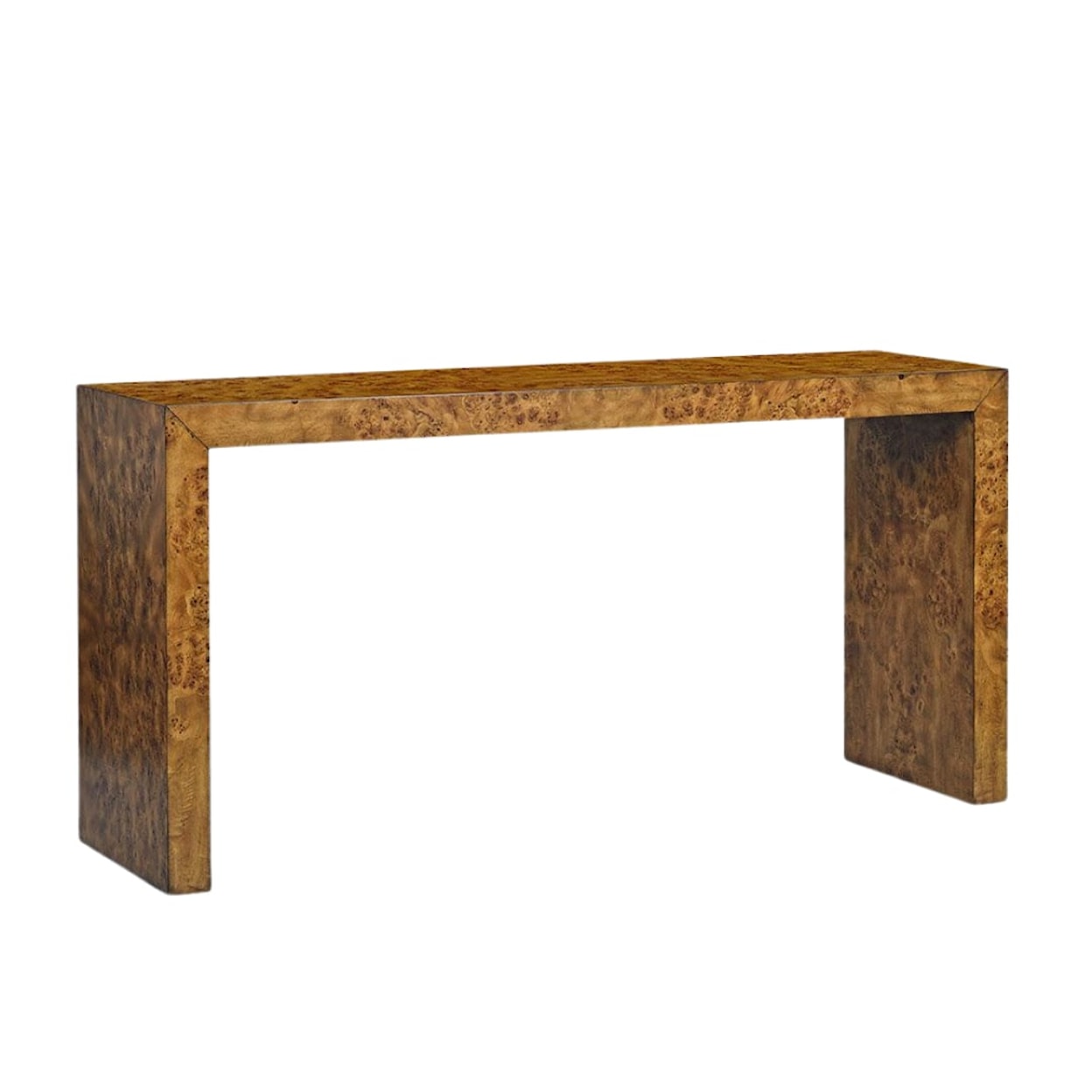 Oliver Home Furnishings Console Tables Waterfall Console Table