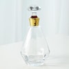 Global Views Accents Prism Decanter-Gold