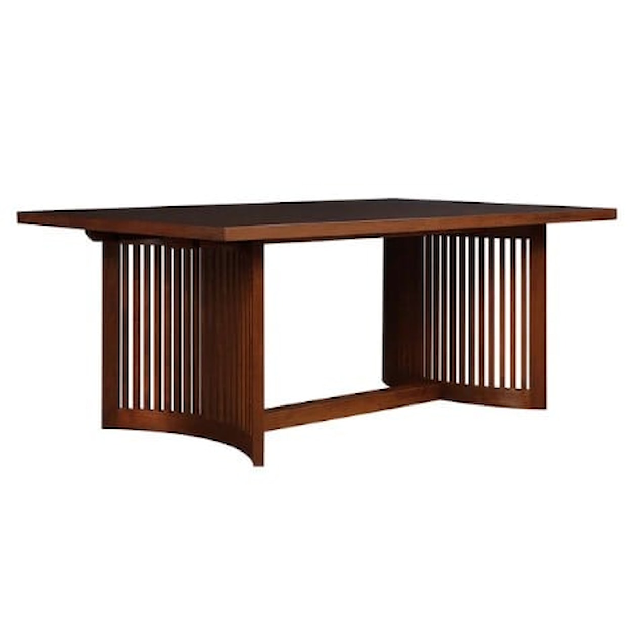 Stickley Park Slope PARK SLOPE TRESTLE DINING TABLE-ONYX