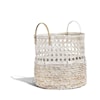 Ibolili Baskets and Sets BANANA LEAF DOUGAL RATTAN BASKET, RND- S/3