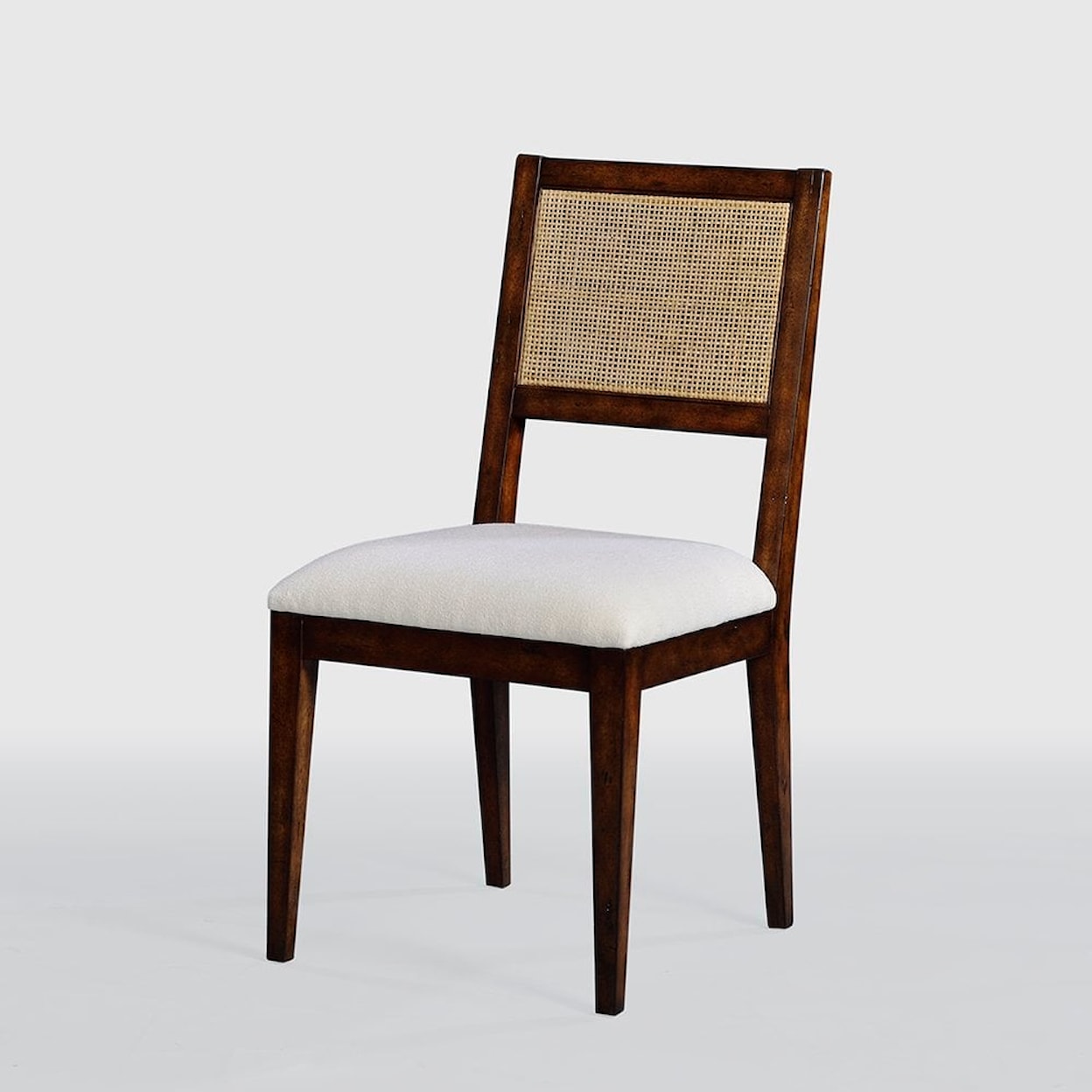 Oliver Home Furnishings Dining Chairs CANE BACK DINING CHAIR- SYRUP