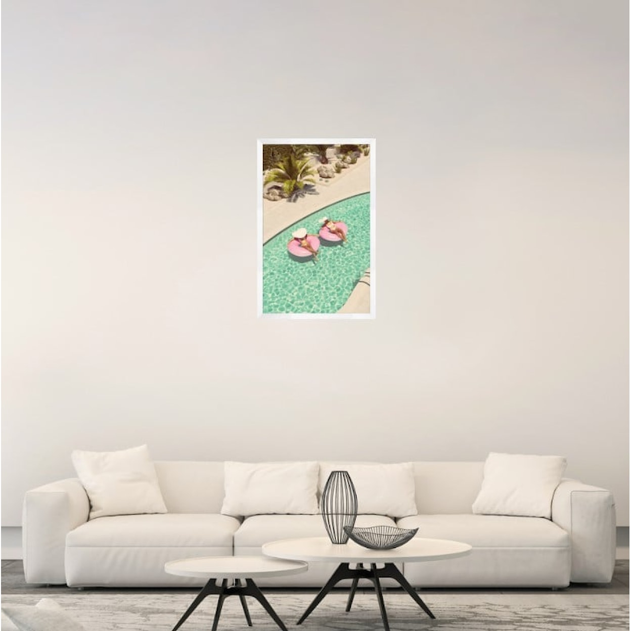 Wendover Art Group Photography PINK POOL FLOATS