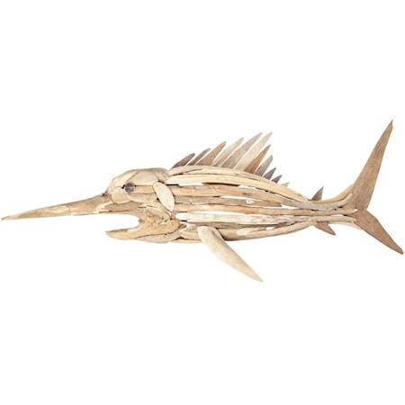 Driftwood Billfish Wall Art