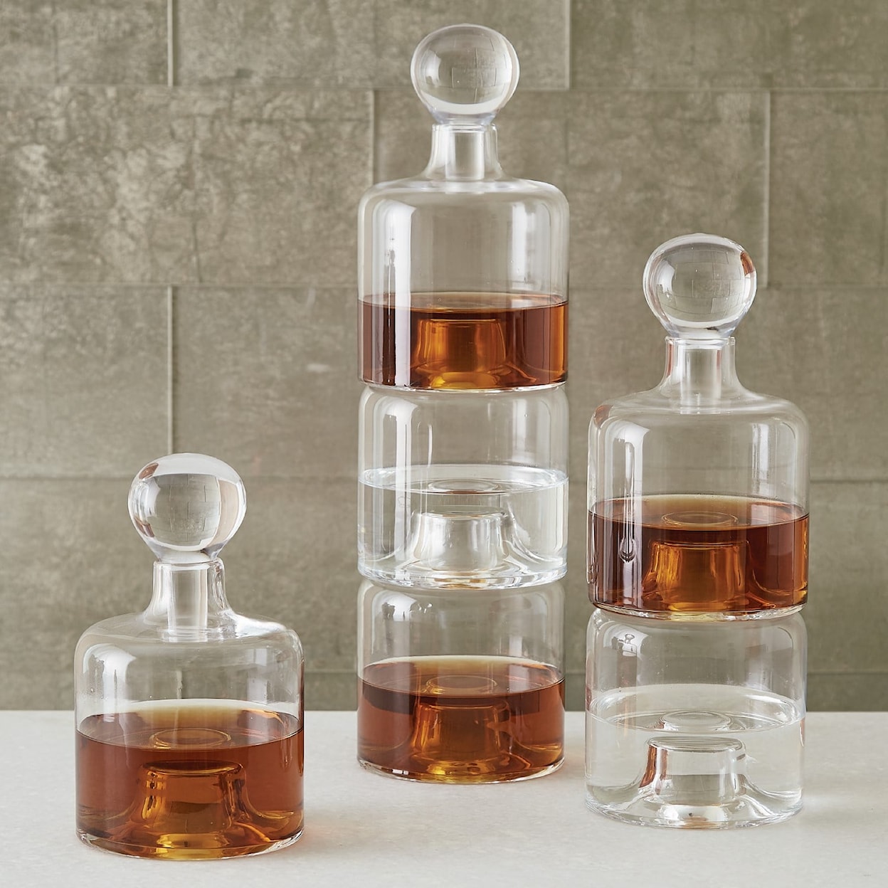 Global Views Accents Stacking Decanter