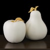 Uttermost Revelations APPLE AND PEAR SCULPTURES, S/2