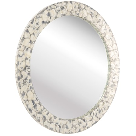 SHELL SHOCK ROUND MIRROR