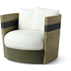 Palecek Kirk Nix Fritz Collection Fritz Swivel Lounge Chair, Natural