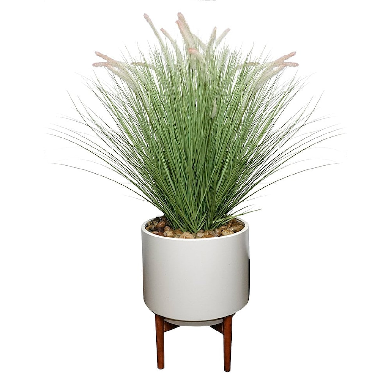 The Ivy Guild Botanicals SET OF 2 FOUNTAIN GRASS POTS