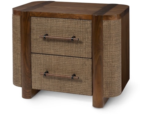 ZOEY WALNUT NIGHTSTAND
