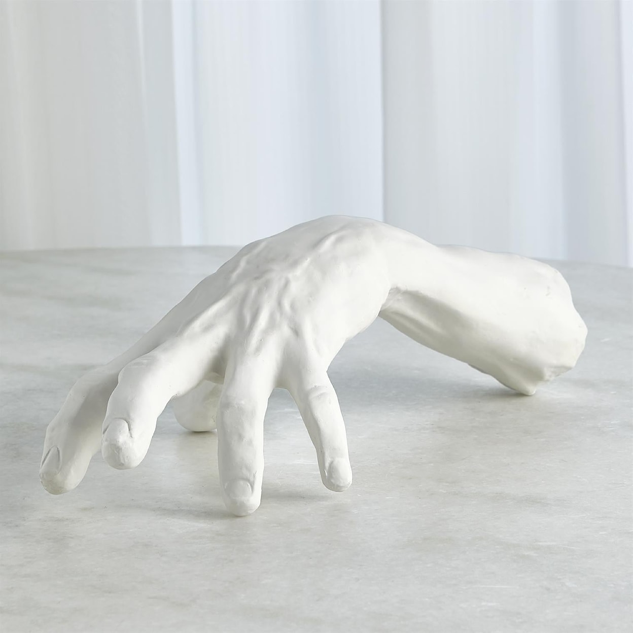 Global Views Sculptures by Global Views Hand Sculpture-Matte White