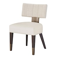 Contemporary Upholstered Dining Room Side Chair