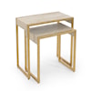 John-Richard Kano Kano Gilt Nesting End Tables