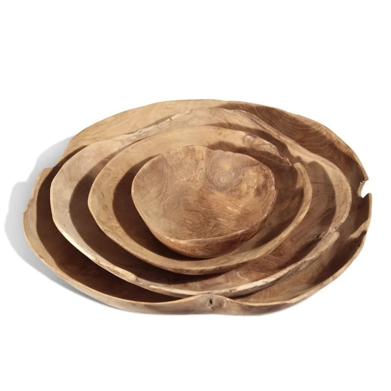 Ibolili Trays & Platters NATURAL ORGANIC TRAY W/ LIVE EDGE