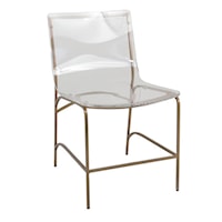 PENELOPE DINING CHAIR- ANT. GOLD