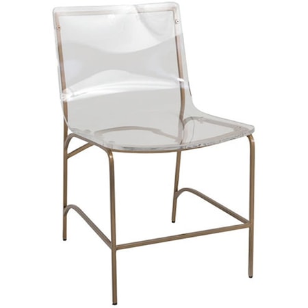 PENELOPE DINING CHAIR- ANT. GOLD