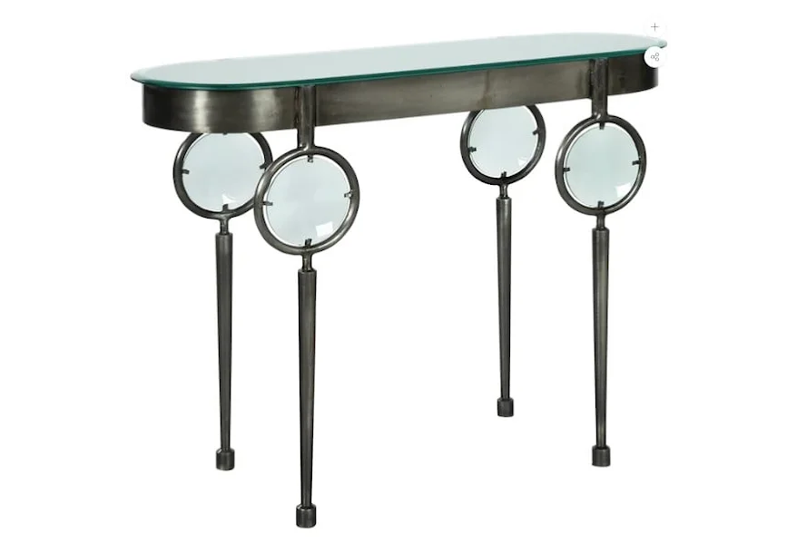 Accents and Occassional RACECOURSE OVAL CONSOLE by Hekman at Jacksonville Furniture Mart