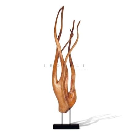 TEAK REACH SCULPTURE - SMALL