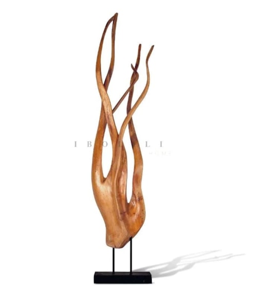 TEAK REACH SCULPTURE - SMALL