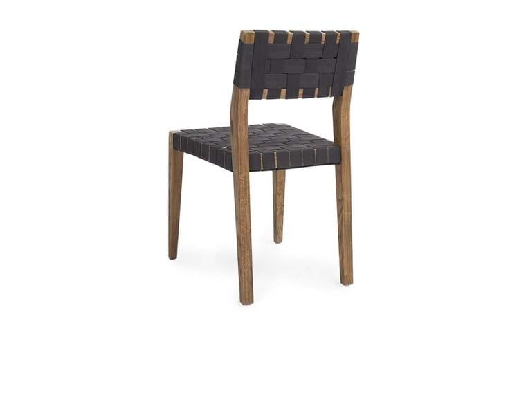 Classic Home Orlando ORLANDO DINING CHAIR BLACK/LIGHT BROWN