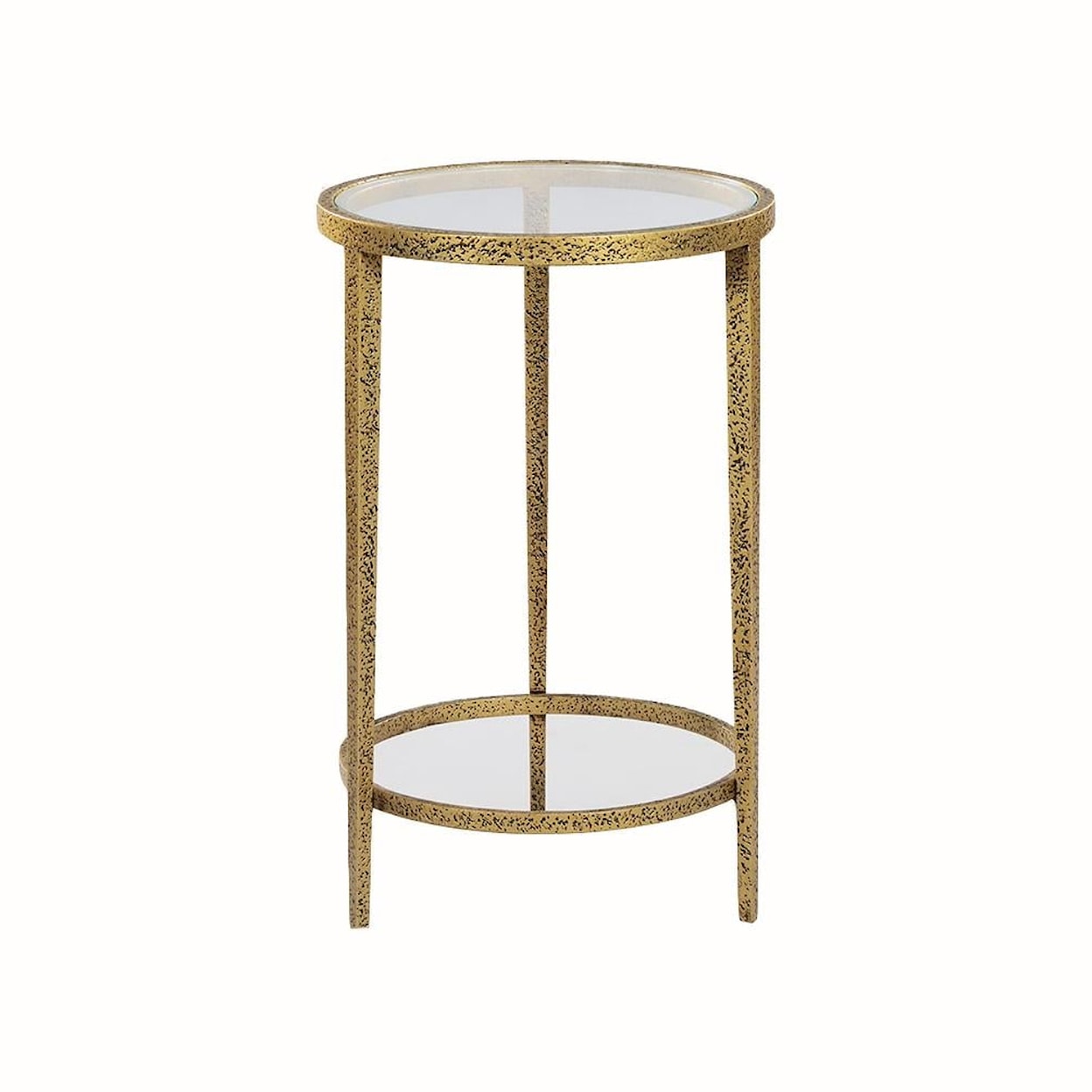 Oliver Home Furnishings End/ Side Tables SMALL ROUND SPOT TABLE