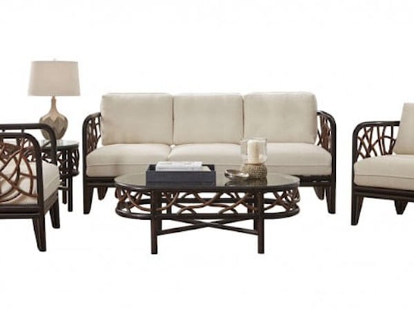 Trinidad 5 PC Seating Set w/cushion