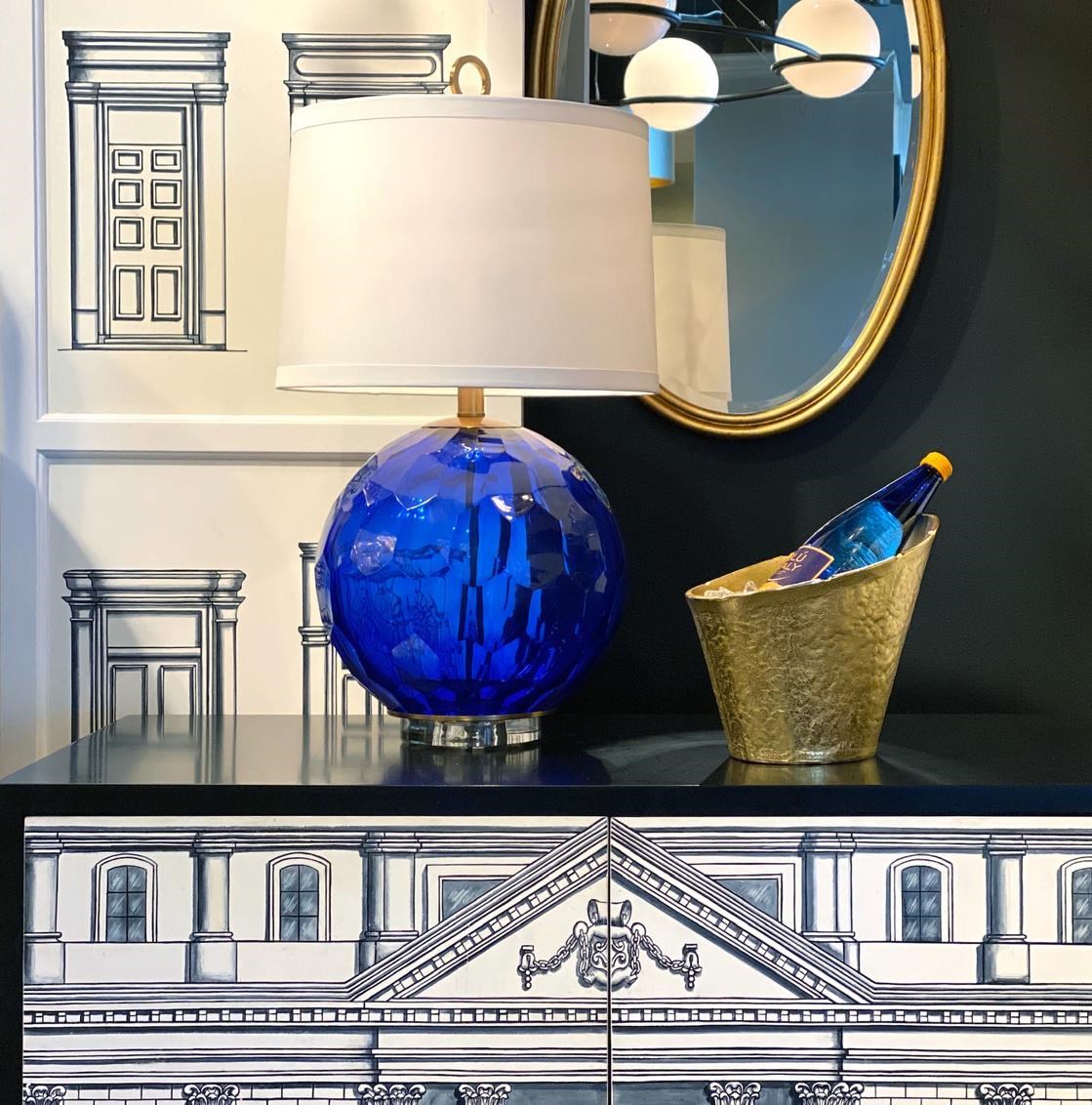 Wildwood Lamps Mirrors TOBAGO MIRROR- GOLD