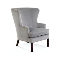 Tredwell Wing Chair with Nailheads