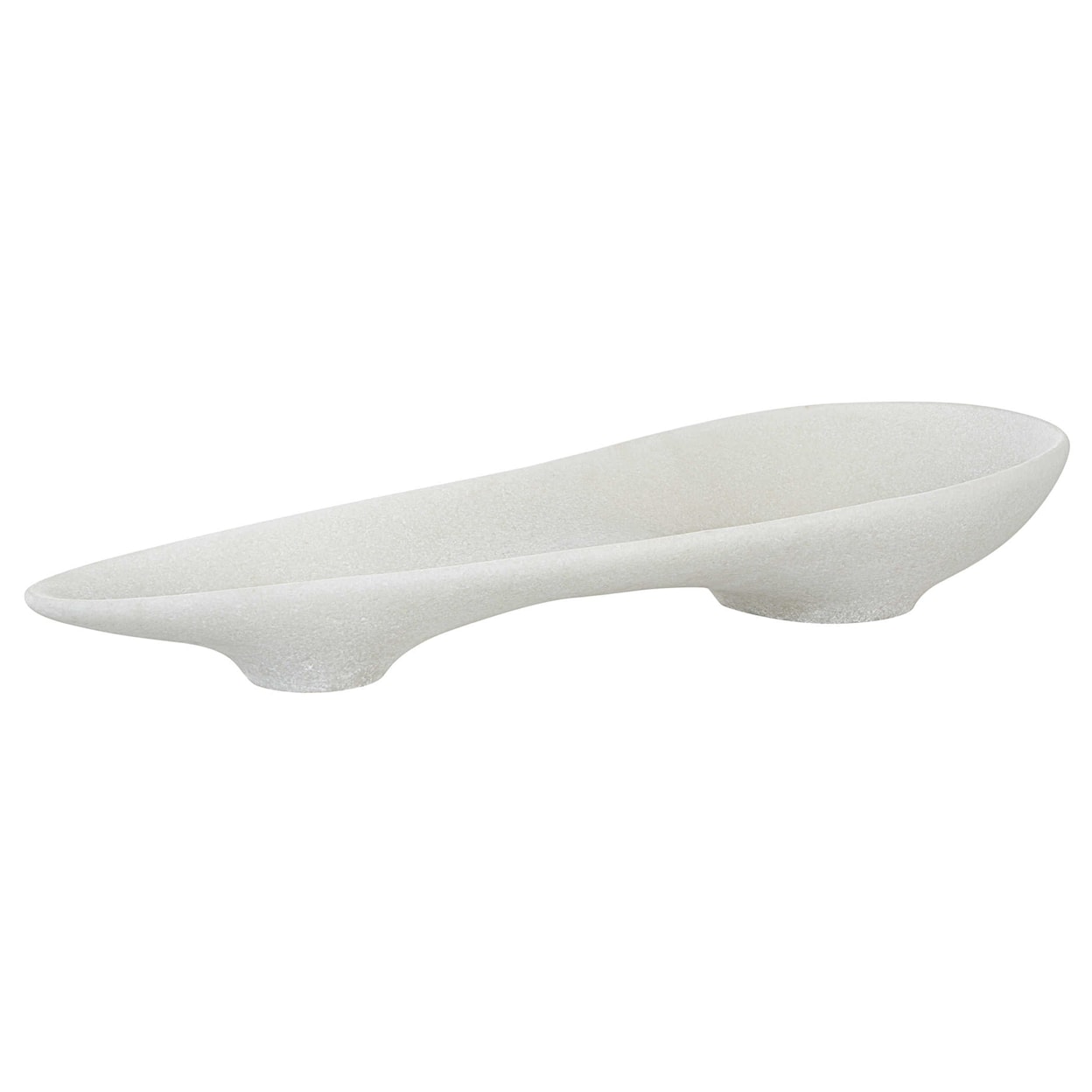 Uttermost Revelations DOUBLE SCOOP BOWL - WHITE