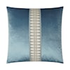 D.V. KAP Home Indoor Pillows Mati Velvet-Chambray 22" Pillow