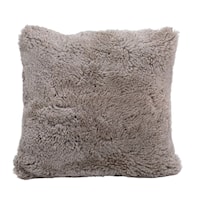 Kiwi Pillow in Light Grey