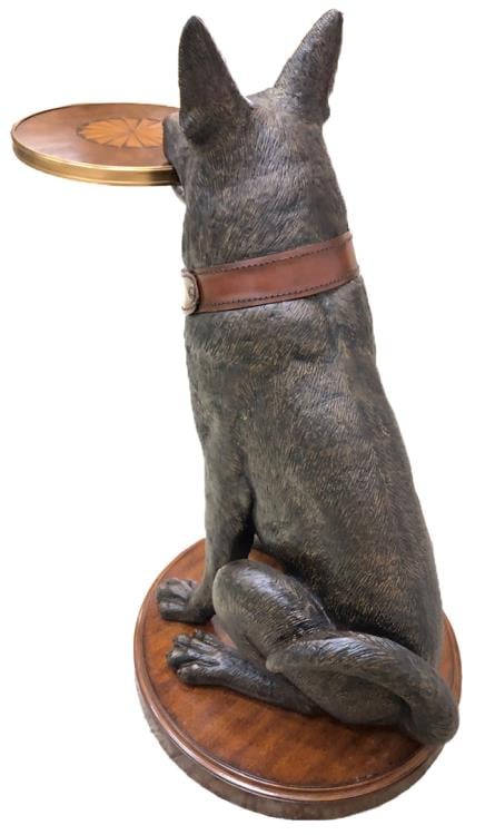 Maitland-Smith End/Side Tables German Shepherd Accent Table